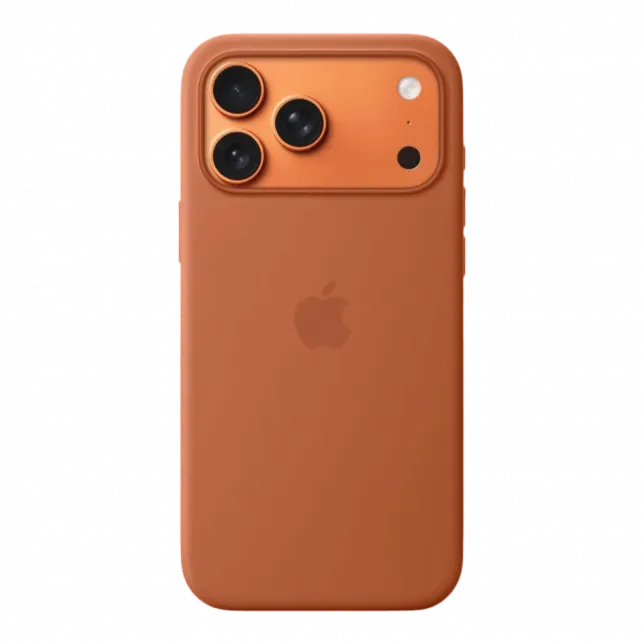 Чохол Apple Silicone Case with Magsafe для iPhone 17 Pro (Terra Cotta)