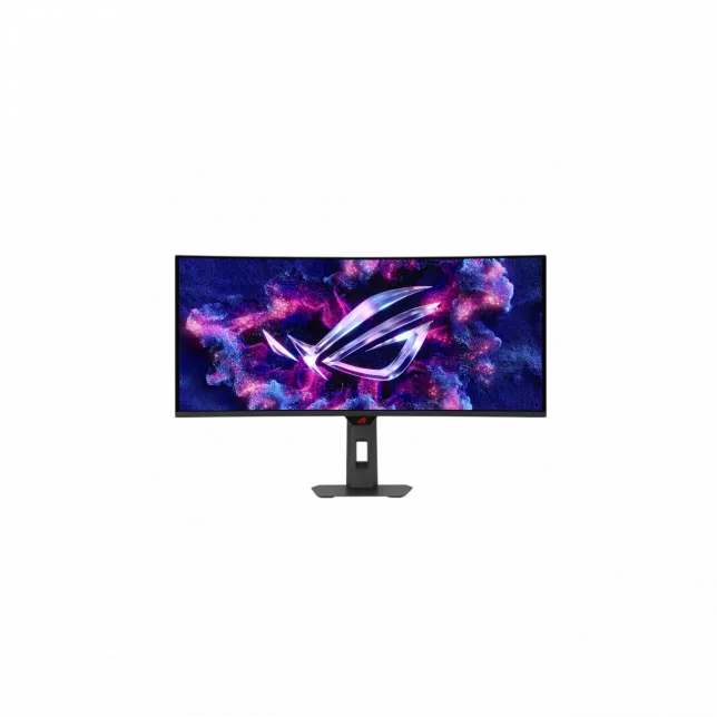 Монітор Asus 34" ROG Strix XG34WCDG 2xHDMI, DP, USB-C, 3xUSB, Audio, QD-OLED, 3440x1440, 21:9, 175Hz, 0.03ms, DCI-P3 99.3%, CURVED, G-SYNC, FreeSync, HAS, HDR400