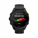 Смарт-годинник Garmin Forerunner 70 Black з чорним ремінцем