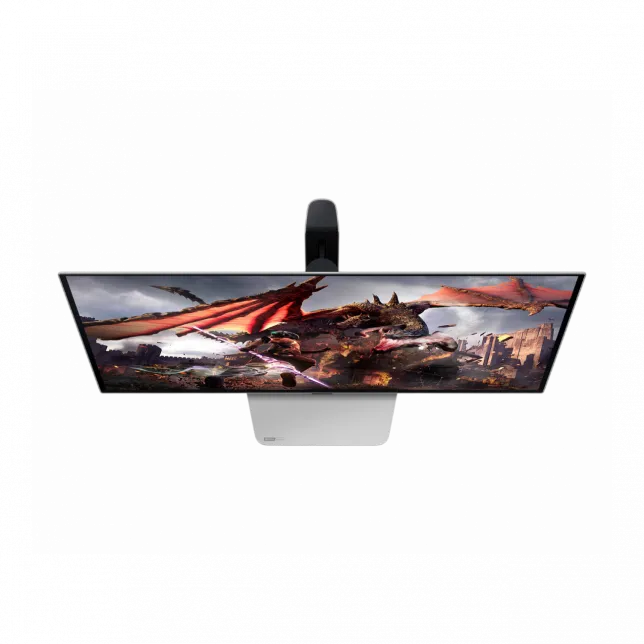 Монітор Samsung 32" Odyssey G80SD HDMI, DP, USB, Bluetooth, OLED, 3840x2160, 240Hz, 0.3ms, G-Sync Compatible