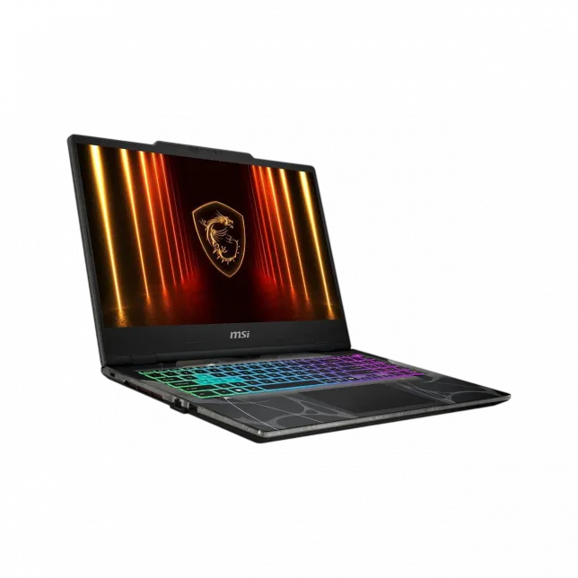 Ноутбук MSI Cyborg 15 B2RWEKG-1010XUA 15.6 FHD, Intel 7-240H, 16GB, F1TB, NVD5050-8, DOS, чорний