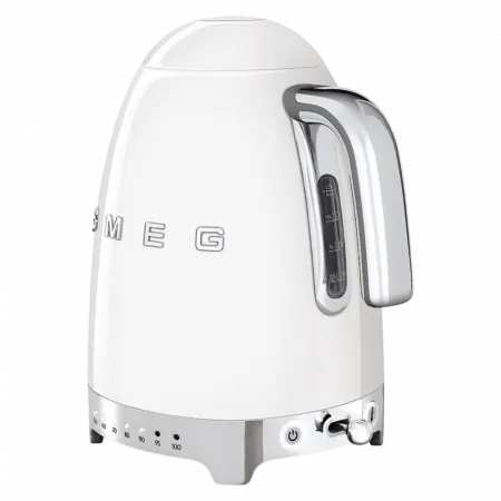 Чайник електричний з регулятором температури Smeg (White)