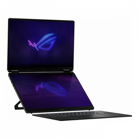 Ноутбук ASUS ROG Zephyrus Duo 16 GX651AX-SR100X 16" 3K Touch OLED, Intel Ultra 9 386H, 64GB, F2TB, NVD5090-24, noOS, Сірий