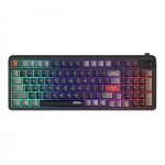 Клавіатура мембранна MSI FORGE GK110 UA 98key, USB-A, EN/UKR/RU, LED, чорний