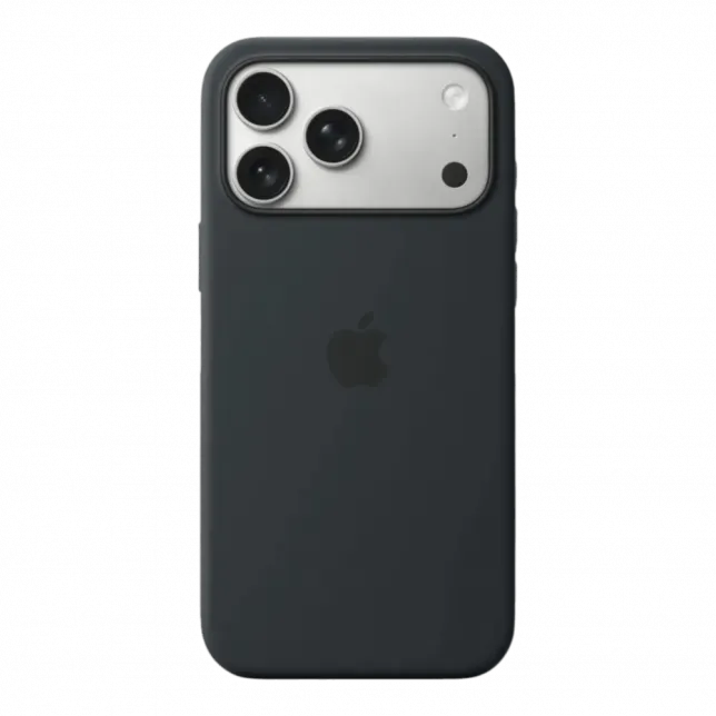 Чохол Apple Silicone Case with Magsafe для iPhone 17 Pro Max (Black)