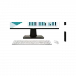 Комплект клавіатура та миша MSI FORGE K210 W COMBO WHITE UA, Wireless
