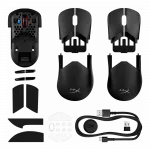 Миша HyperX Pulsefire SAGA PRO, RGB, USB-A/WL/BT, чорний