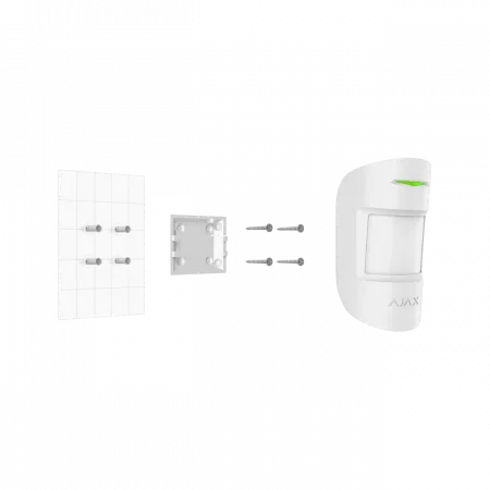 Комплект охоронної сигналізації Ajax StarterKit 2, hub2, motionprotect, doorprotect, spacecontrol, jeweller, бездротовий, білий