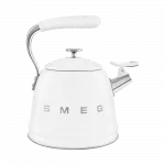 Чайник зі свистком Smeg (White)