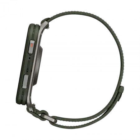 Смарт-годинник Garmin Venu X1 Moss хакі з титановим корпусом та Moss хакі нейлоновим ремінцем ComfortFit