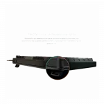 Клавіатура мембранна MSI FORGE GK110 UA 98key, USB-A, EN/UKR/RU, LED, чорний