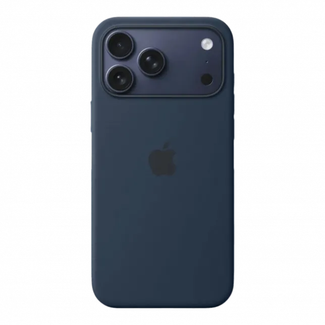 Чохол Apple Silicone Case with Magsafe для iPhone 17 Pro Max (Midnight)