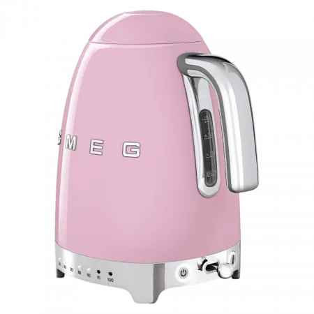 Чайник електричний з регулятором температури Smeg (Pink)