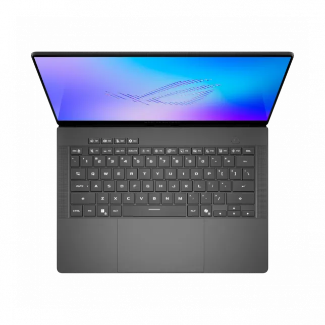Ноутбук ASUS ROG Zephyrus G14 GU405AW-SY049W 14" 3K OLED, Intel Ultra 9 386H, 64GB, F2TB, NVD5080-16, Win11, Сірий