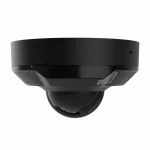 IP-Камера дротова Ajax DomeCam Mini HL black, 8мп, 2.8мм, гібридне підсвічування IR 15м, білий Led 15м, Poe, True WDR, IP 65, ІЧ 15м, аудіо, кут огляду 100° до 110°, міні купольна, чорна