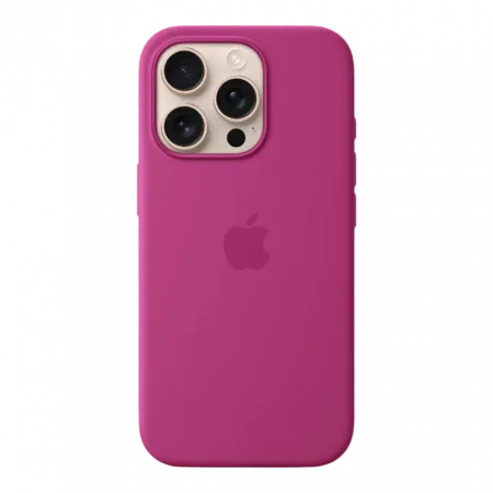 Чохол Apple Silicone Case with Magsafe для iPhone 16 Pro Max (Fuchsia)