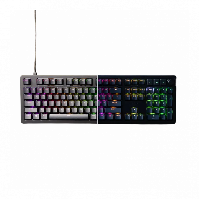 Клавіатура механічна HyperX Alloy Rise 106key, Red, USB-A, EN/UA, RGB, чорний