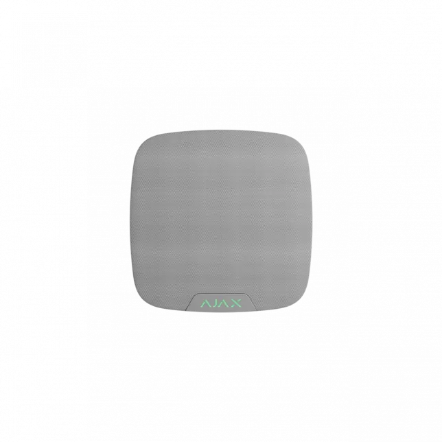 Бездротовий голосовий модуль Ajax SpeakerPhone, Full-duplex, 103Db, Jeweller, Wings, білий