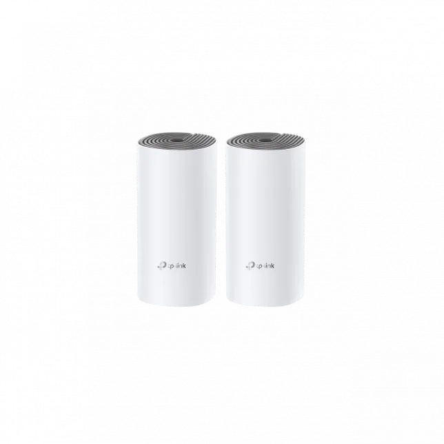 Система WiFi-Mesh TP-LINK Deco E4 AC1200, 2xFE LAN/WAN, 2мод