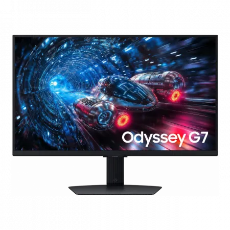 Монітор Samsung 27" Odyssey G7 G70F 4K HDMI, DP, USB, IPS, 3840x2160, 360Hz, 1ms