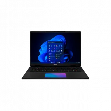 Ноутбук MSI Titan 18 HX AI A2XWIG-269UA 18" UHD+, Intel U9-285HX, 64GB, F4TB, NVD5080-16, W11P, чорний