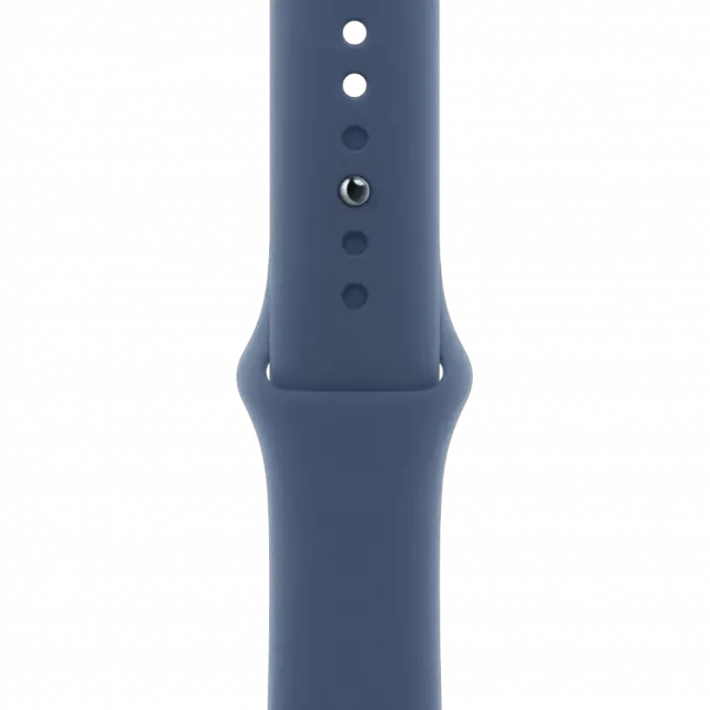 б/у Apple Watch Series 10 GPS 42mm Silver Aluminum Case with Denim Sport Band - S/M