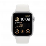 б/у Apple Watch SE 2 GPS 44mm Silver Aluminum Case with White Sport Band