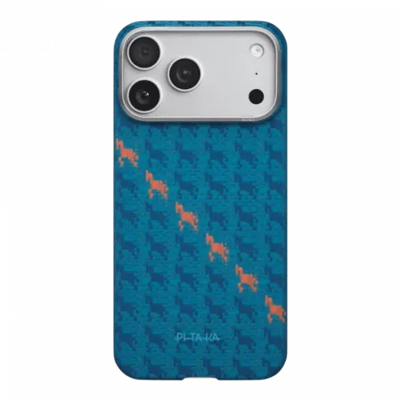 Чохол Pitaka Ultra-Slim Happiness Rides PitaTap для iPhone 17 Pro Indigo