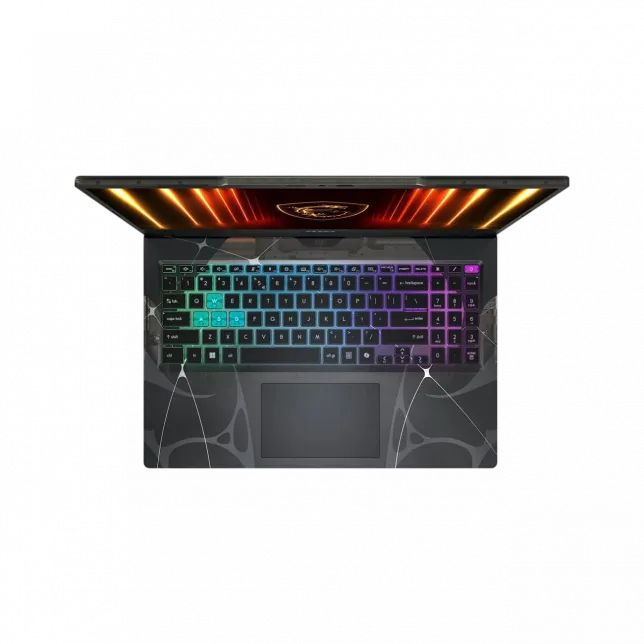 Ноутбук MSI Cyborg 15 B2RWEKG-1010XUA 15.6 FHD, Intel 7-240H, 16GB, F1TB, NVD5050-8, DOS, чорний
