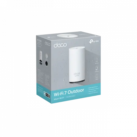 Система WiFi-Mesh TP-LINK Deco BE25 BE5000, 2x2.5GE LANWAN,  1мод, зовнішня