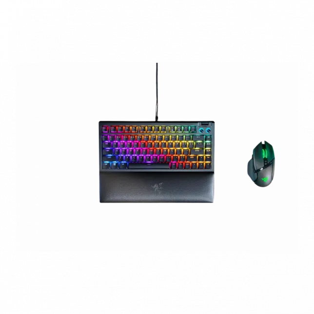 Клавіатура Razer BlackWidow V4 75% RGB 83key Mechanical Tactile Switch GEN-3, USB-A, EN, чорний