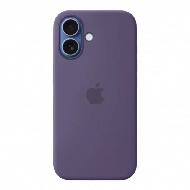 Чохол Apple Silicone Case with Magsafe для iPhone 17 (Purple Fog)