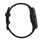 Смарт-годинник Garmin Vivoactive 6 Slate з Black чорним силіконовим ремінцем