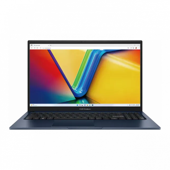 Ноутбук ASUS Vivobook 15 X1504MA-BQ130W 15.6" FHD IPS, Intel 7 350U, 16GB, F1TB, UMA, Win11, Блакитний