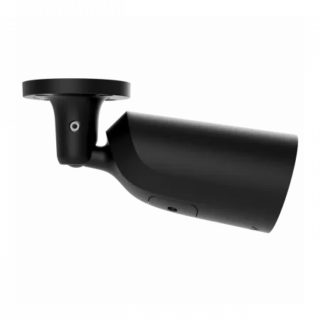 IP-Камера дротова Ajax BulletCam HL black, 5мп, 4мм, гібридне підсвічування IR 50м, білий Led 50м, Poe, True WDR, IP 65,  аудіо, кут огляду 75° до 85°, вулична, чорна
