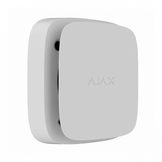 Датчик диму, температури та чадного газу Ajax, FireProtect 2 SB Heat Smoke CO Jeweler, незмінна батарея, бездротовий, білий