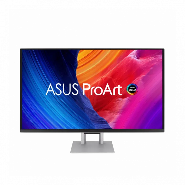 Монітор Asus 26.5" ProArt OLED PA27UCDMR HDMI, DP, UCB-C, 2xThunderbolt, USB, MM, QD-OLED, 3840x2160, 240Hz, 0.1ms, DCI-P3 99%, AdaptiveSync, Pivot, HDR400