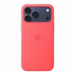 Чохол Apple Silicone Case with Magsafe для iPhone 17 Pro (Bright Guava)