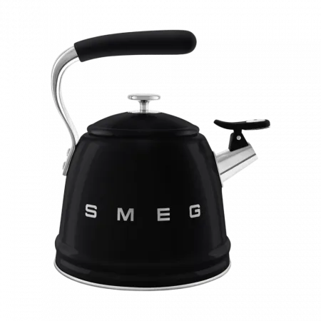 Чайник зі свистком Smeg (Black)