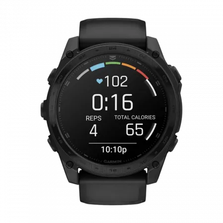 Смарт-годинник Garmin Tactix 8 51 мм AMOLED З балістичним калькулятором Applied Ballistics Ultralightght