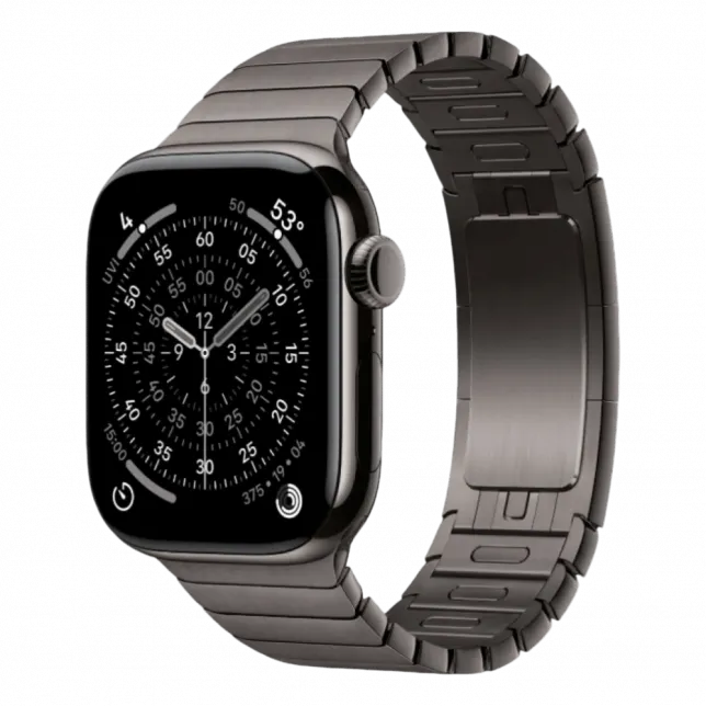 Apple Watch Series 11 GPS, 42mm Slate Titanium Case with Slate Link Bracelet