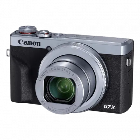 Компактний цифровий фотоапарат Canon PowerShot G7 X Mark III (Silver)