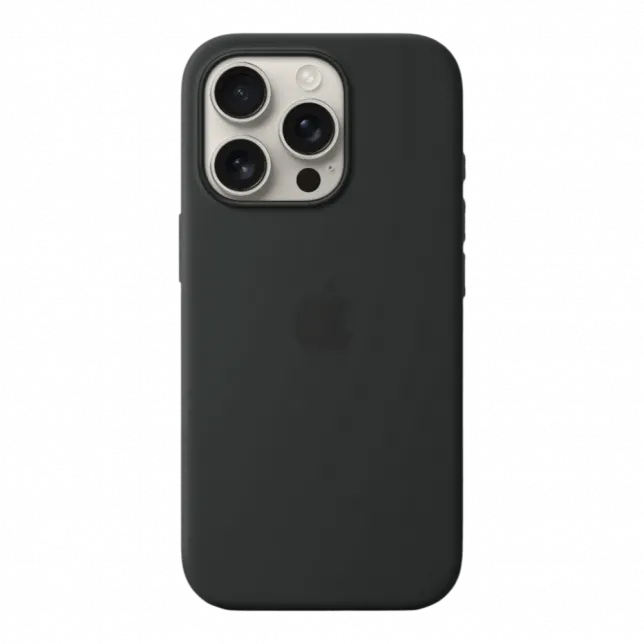 Чохол Apple Silicone Case with Magsafe для iPhone 16 Pro Max (Black)