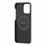 Чохол Pitaka MagEZ Case 4 Twill 600D for iPhone 15 Pro Max Black/Grey