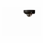 IP-Камера дротова Ajax DomeCam Mini HL black, 5мп, 4мм, гібридне підсвічування IR 15м, білий Led 15м, Poe, True WDR, IP 65, ІЧ 15м, аудіо, кут огляду 75° до 85°, міні купольна, чорна