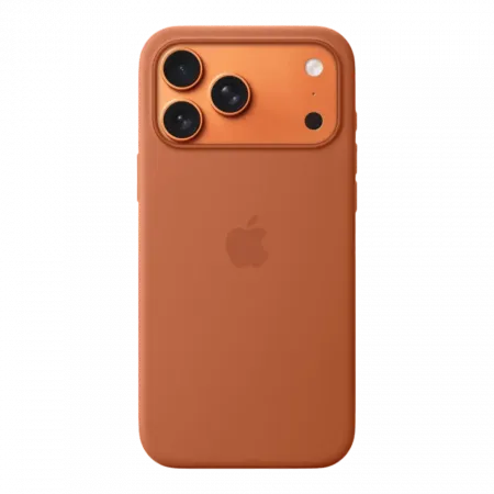 Чохол Apple Silicone Case with Magsafe для iPhone 17 Pro (Terra Cotta)