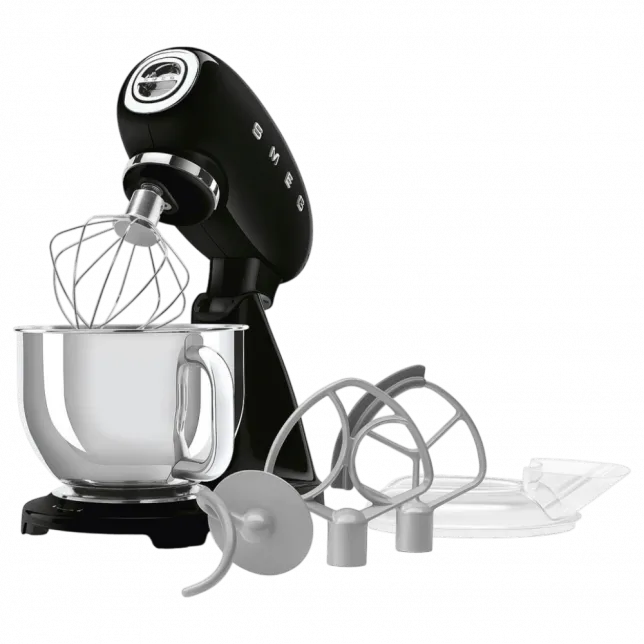 Планетарний міксер Smeg 1000 Вт (Black)