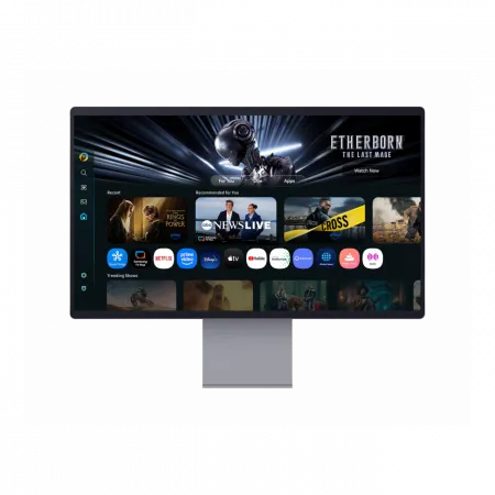 Монітор Samsung 32"S32FM902 HDMI, USB, Bluetooth, MM, OLED, 3840x2160, 165Hz, 0.03ms, HDR10+
