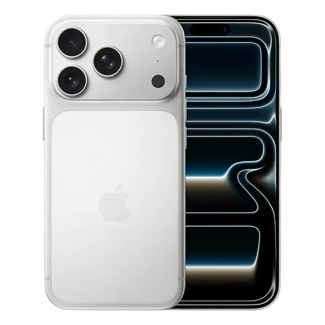 б/у Apple iPhone 17 Pro Max 256GB (Silver) (e-Sim) (Ідеальний стан)