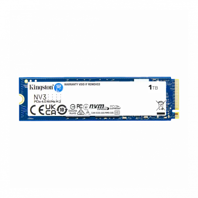 Накопичувач SSD Kingston M.2 1TB PCIe 4.0 NV3